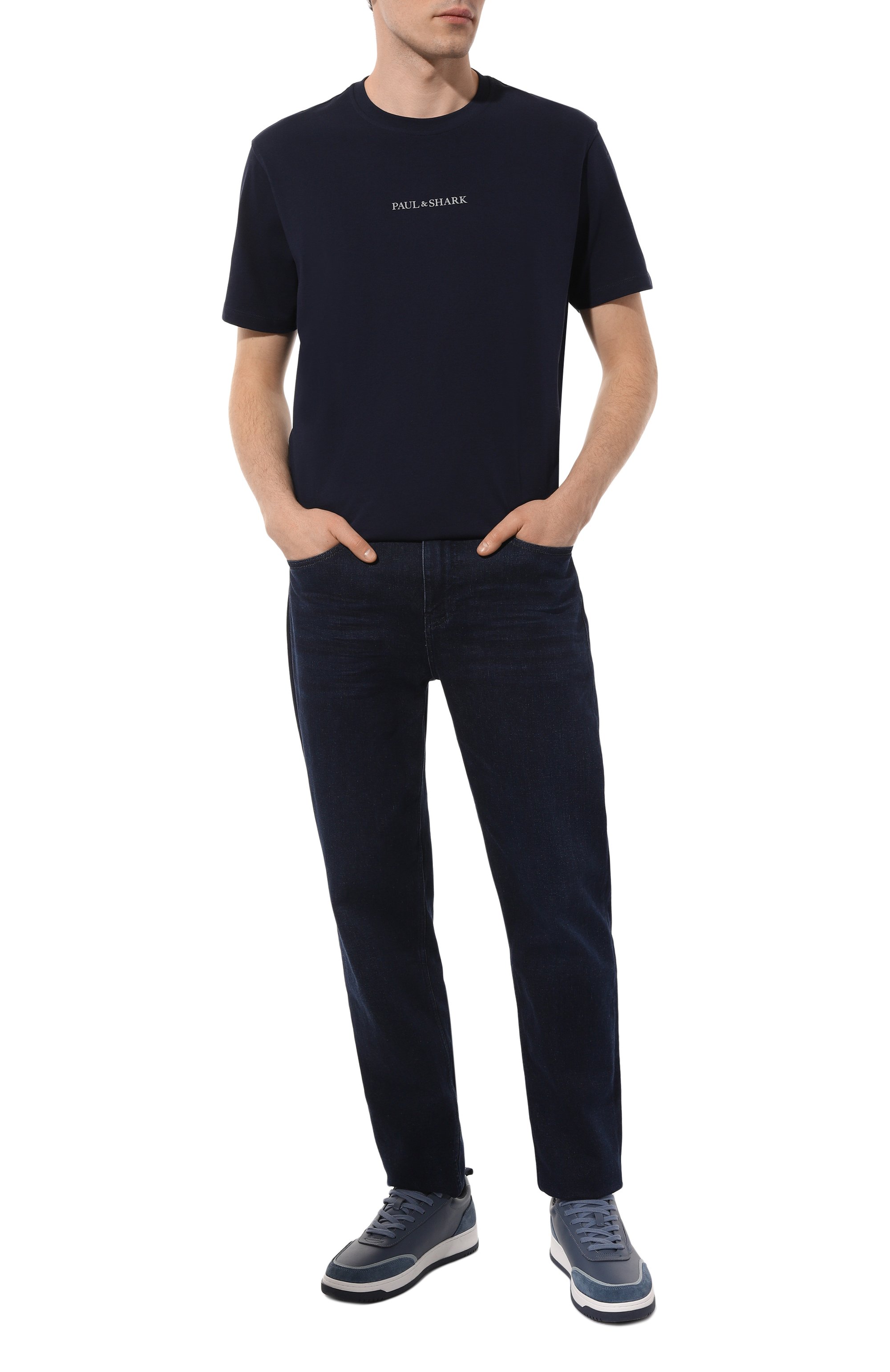 Хлопковая футболка PAUL&SHARK, арт. 25411088/XL, фото 2