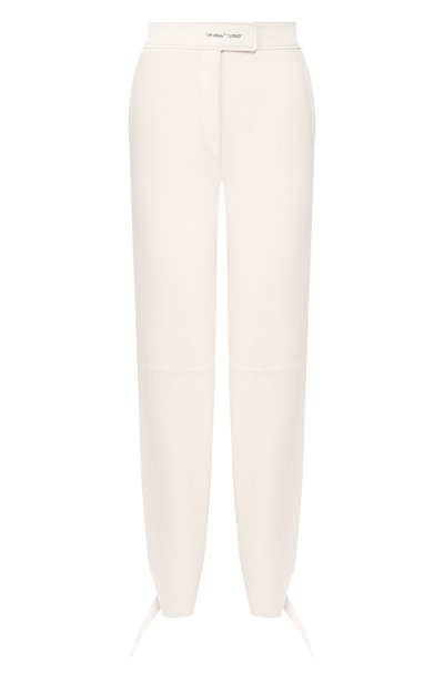 Кожаные брюки OFF-WHITE, арт. 0WJB005F199860504800, фото 1
