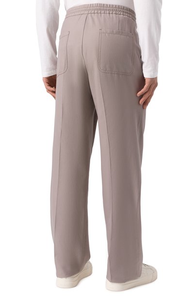 Брюки из хлопка и шелка MVST, арт. 25E/X1P/0/B041/0207, фото 4