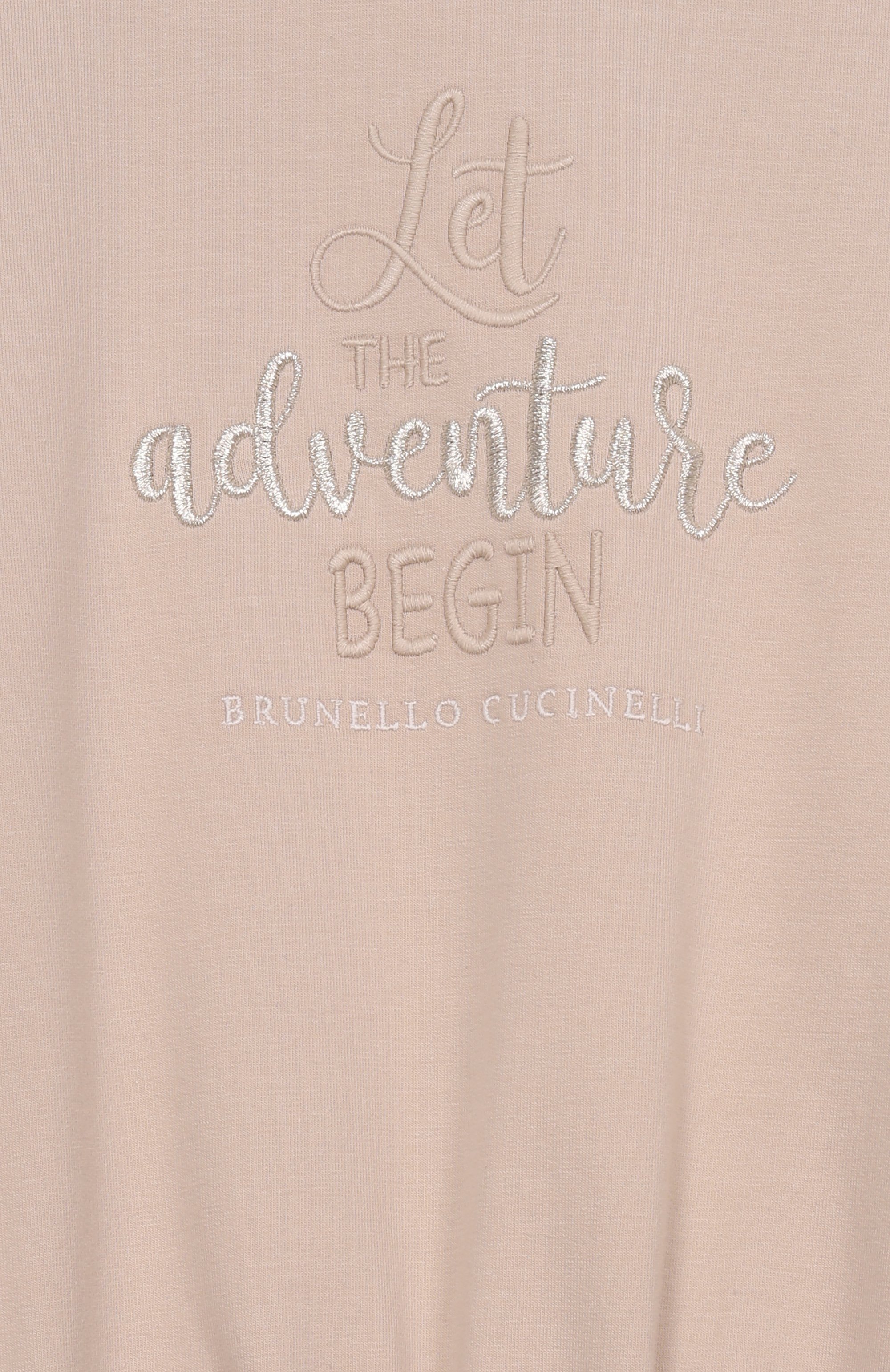 Хлопковое платье BRUNELLO CUCINELLI, арт. BH827A324B, фото 3