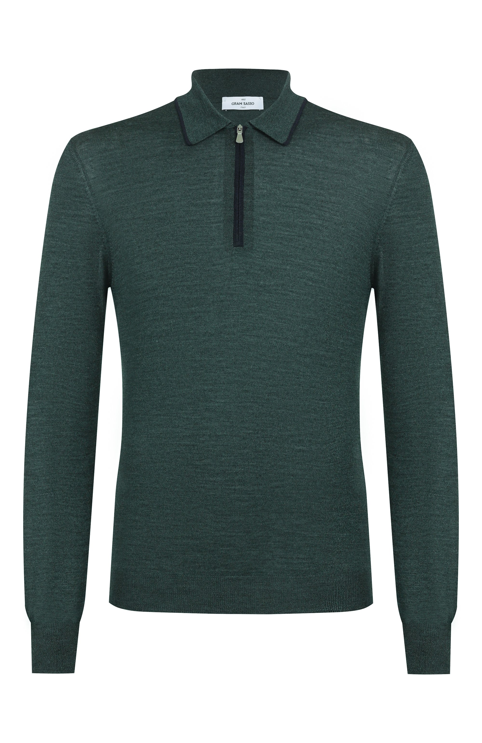 Поло из шерсти и шелка GRAN SASSO, арт. 57146/13125, фото 1
