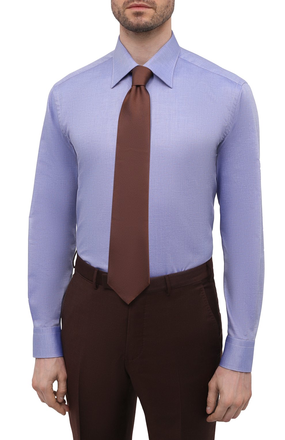 Хлопковая сорочка BRIONI, арт. RCBD0L/P103W, фото 4