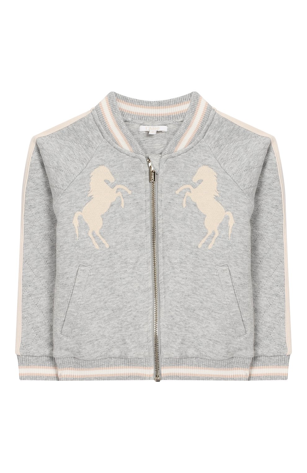 Хлопковый кардиган CHLOÉ, арт. C06090/3M-18M, фото 1