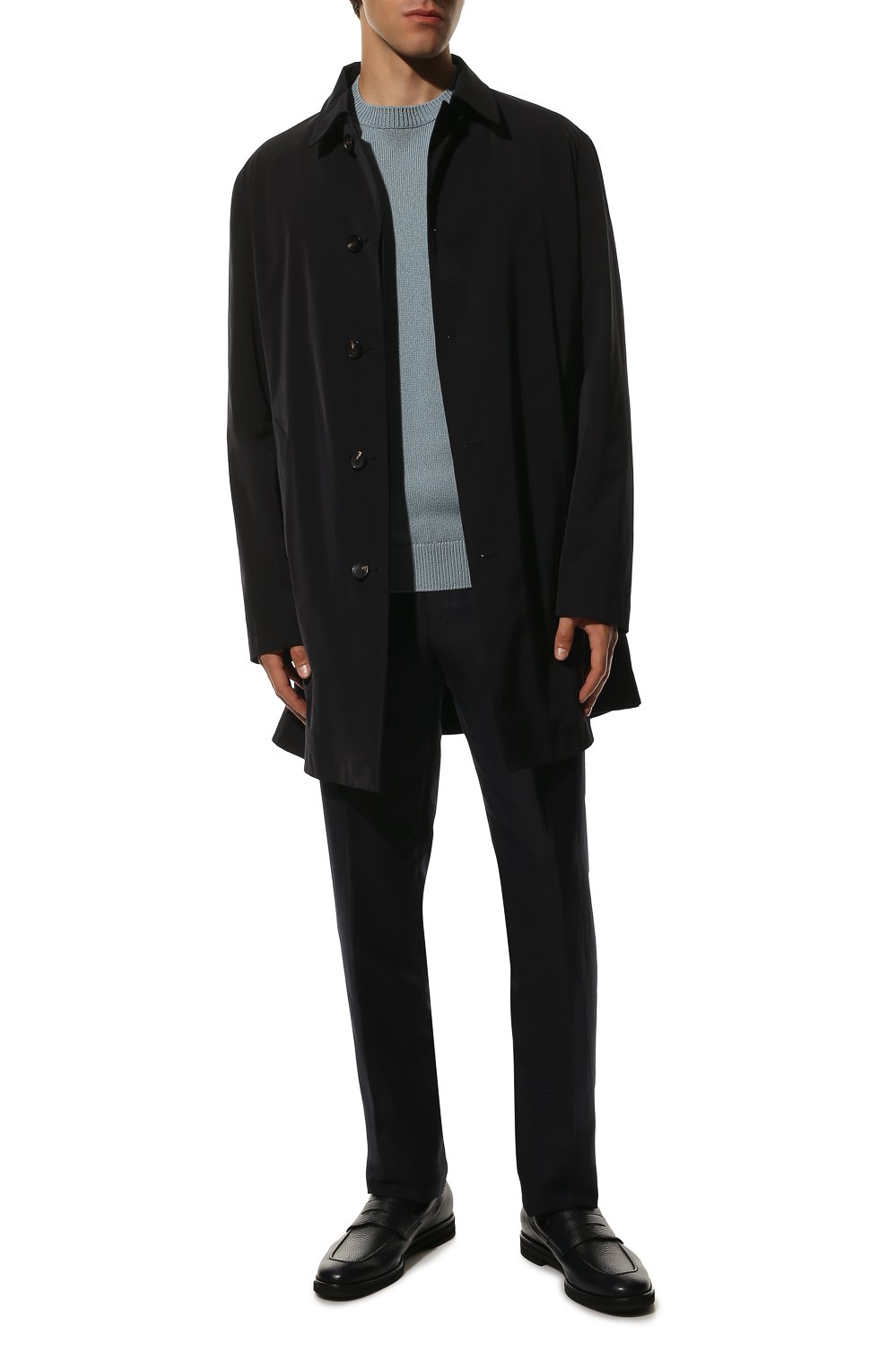 Кожаные пенни-лоферы BARRETT, арт. 222U015.8/CERV0 ASP0RTABILE, фото 2