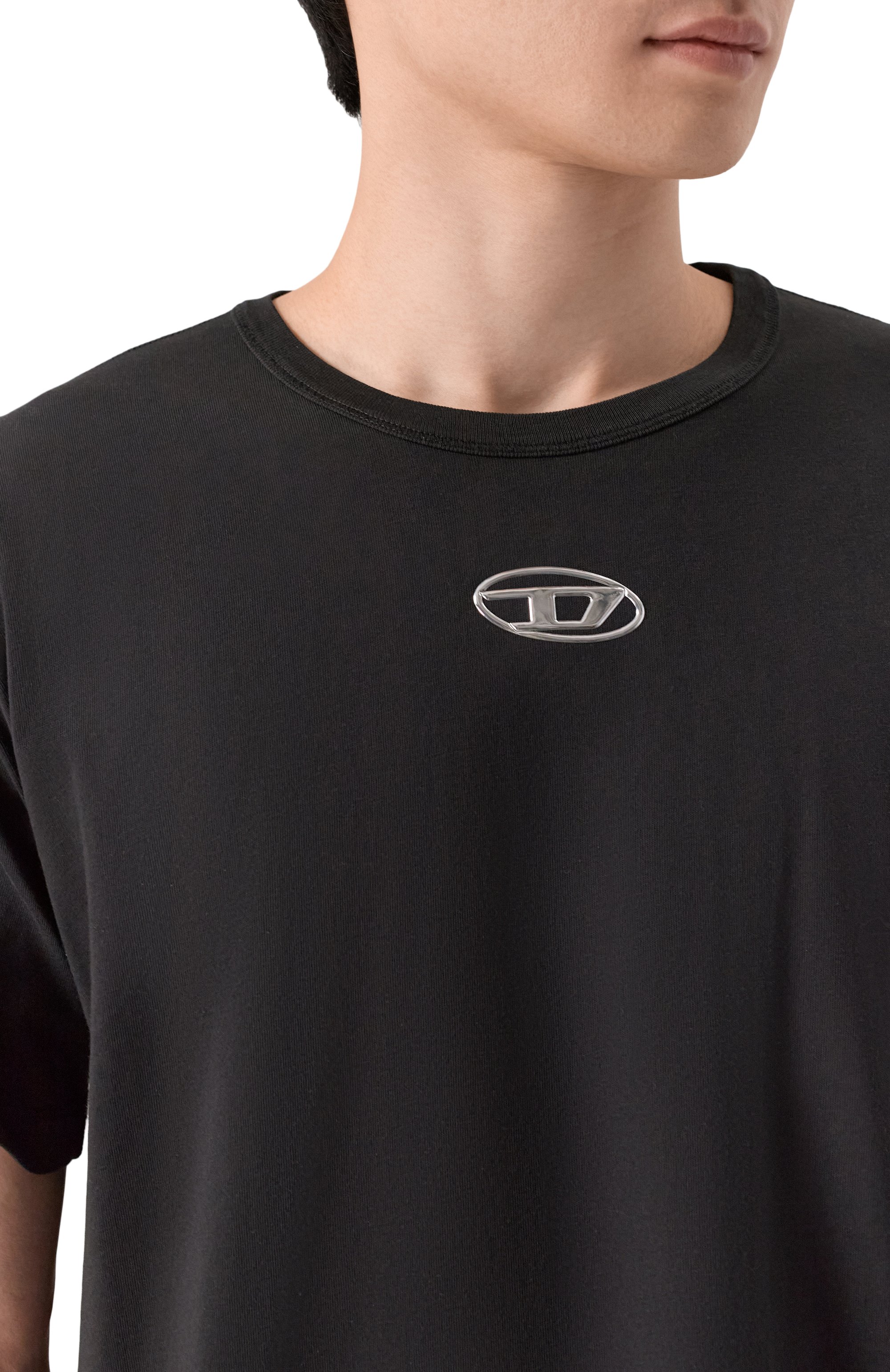 Хлопковая футболка DIESEL, арт. A20297/0JMBB, фото 5