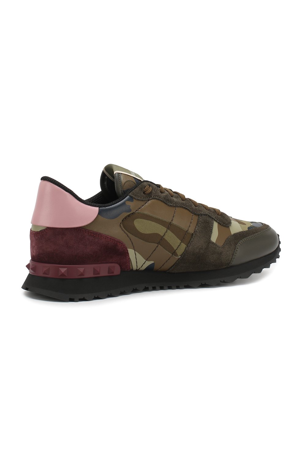 Комбинированные кроссовки rockrunner camouflage VALENTINO, арт. RY2S0723/TCC, фото 4