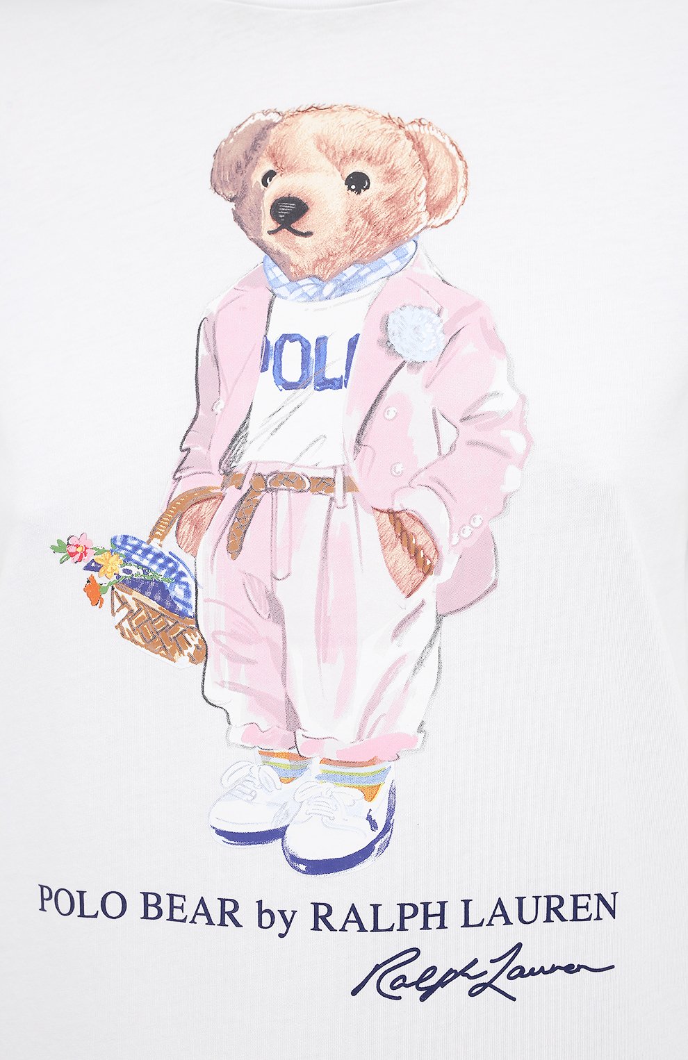 Хлопковая футболка POLO RALPH LAUREN, арт. 211838100, фото 5