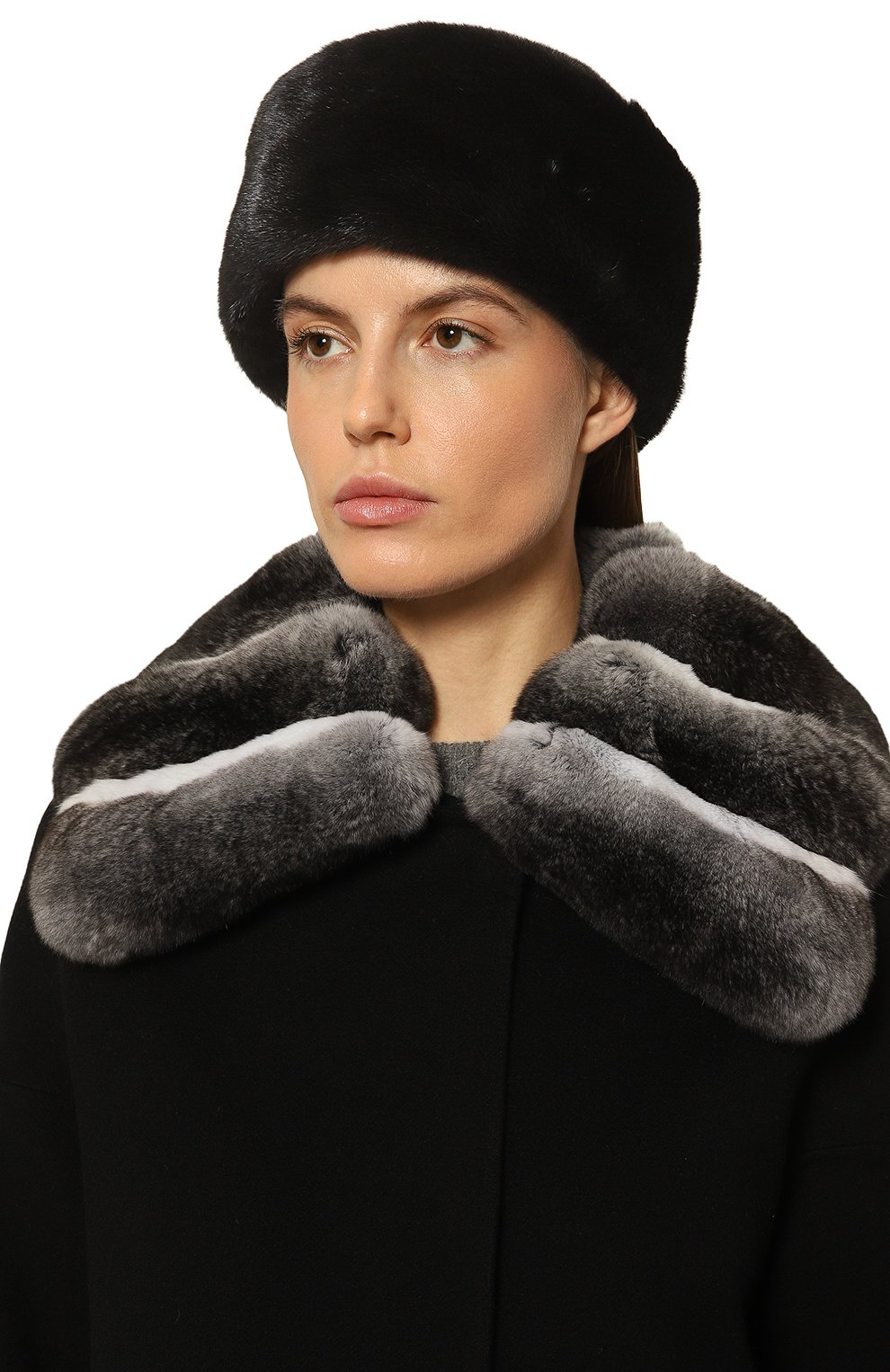 Шапка-кубанка из меха норки VICTORIA KUSENKOVA, арт. 062800002457, фото 2