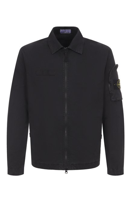 Мужская хлопковая куртка STONE ISLAND, арт. K1S151200003/S0004