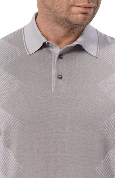 Поло из шелка и хлопка STEFANO RICCI, арт. K818114P13/F26280, фото 5