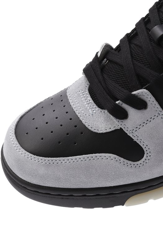 Замшевые кеды Out of Office Off-White 0MIA189S25LEA007 Серый  0MIA189S25LEA007 Фото 7