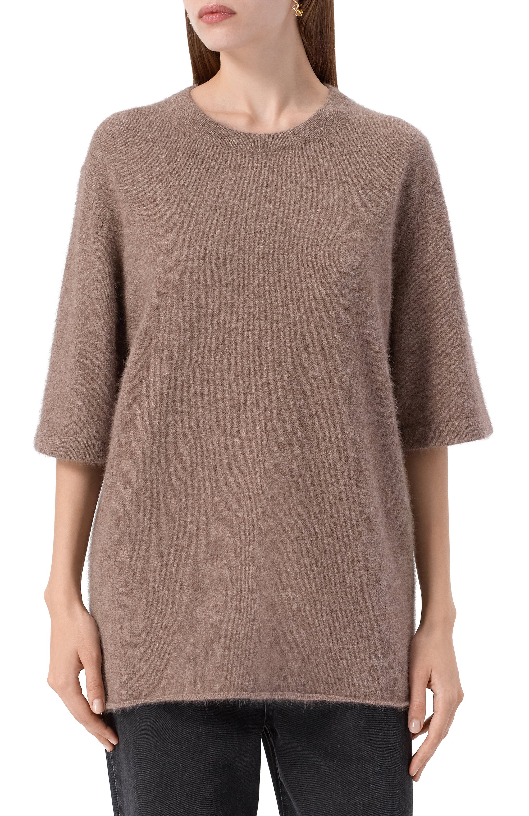 Шерстяной пуловер LOULOU DE SAISON, арт. RAVEN, фото 3