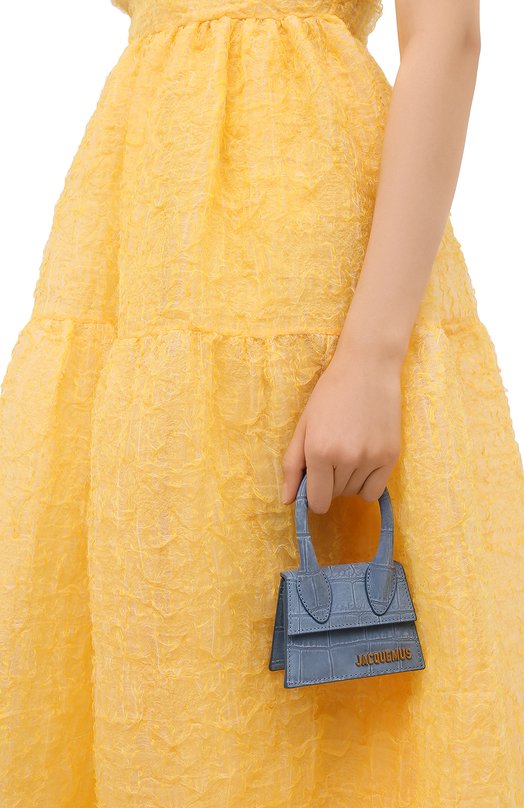 Сумка Le Chiquito mini Jacquemus 203BA01/301360 Голубой  203BA01/301360 Фото 2
