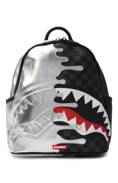 Рюкзак silver side drip black check SPRAYGROUND, арт. 910B8922NSZ/SILVER SIDE DRIP BLACK CHECK SAVAGE BA