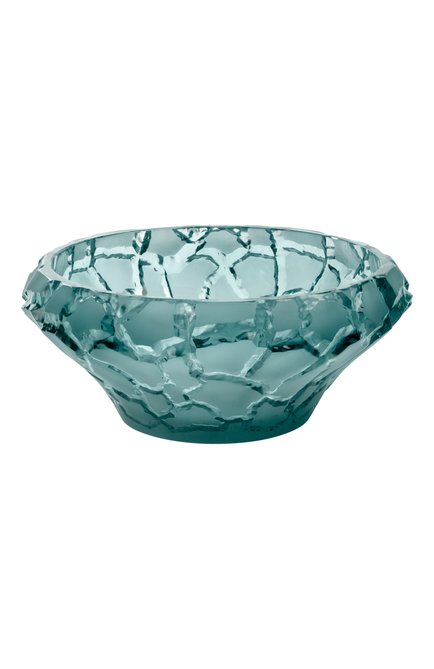 Ваза для фруктов caldera LALIQUE голубого цвета, арт. 10829900 | Фото 1 (Региональные ограничения белый список (Axapta Mercury): Не проставлено; Нос: Не проставлено; Ограничения доставки: fragile-2)