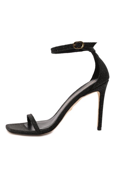 Босоножки nudistcurve 100 STUART WEITZMAN черного цвета по цене 78800 руб., арт. S6958, фото 4 Босоножки nudistcurve 100 STUART WEITZMAN, арт. S6958, фото 4