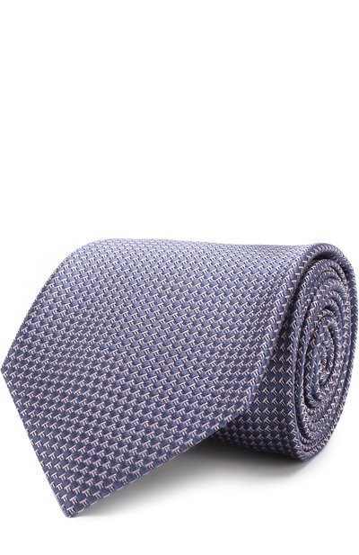 Мужской шелковый галстук BRIONI, арт. 061D00/07450