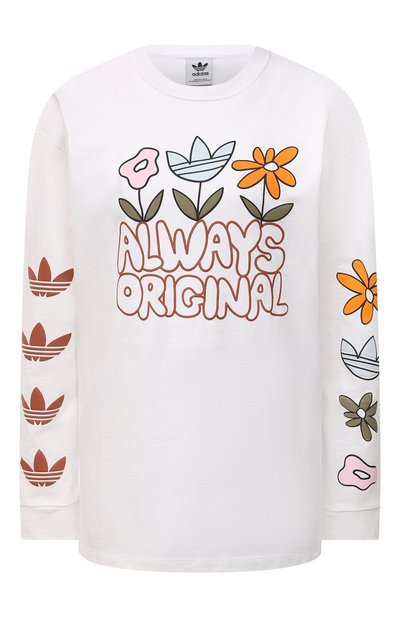 Женская хлопковый лонгслив ADIDAS ORIGINALS, арт. HF2013