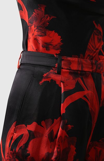 Шелковые брюки ROBERTO CAVALLI, арт. IQT216/SZP68, фото 5