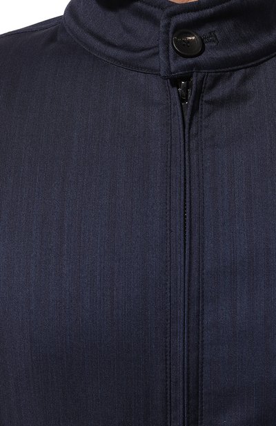 Бомбер из шерсти и шелка ANDREA CAMPAGNA, арт. BARNEYS/542.201, фото 5