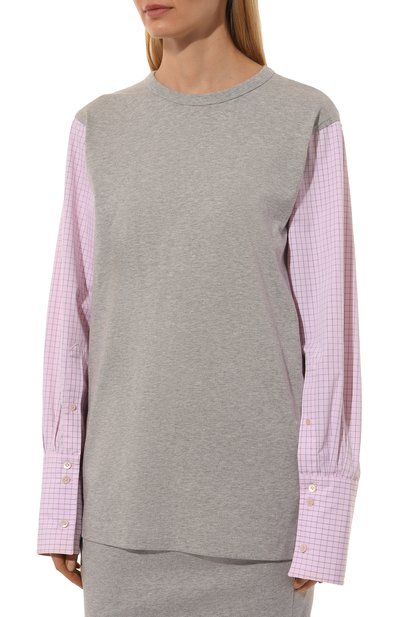 Хлопковый лонгслив DRIES VAN NOTEN, арт. 242-011119-9603, фото 3