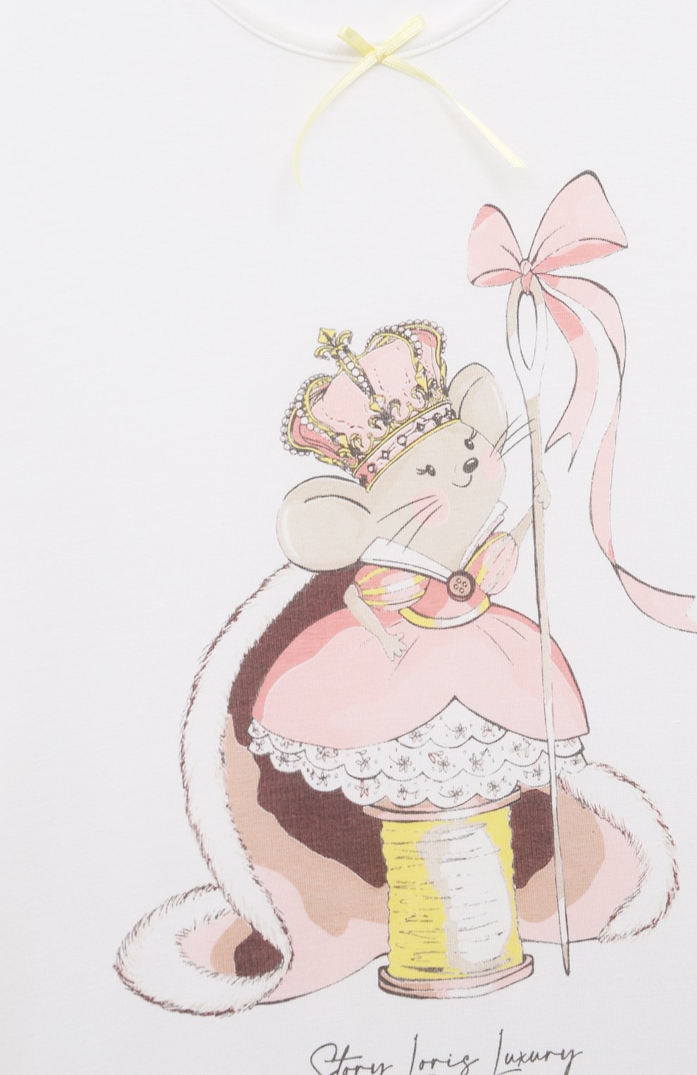 Пижама STORY LORIS белого цвета по цене 12650 руб., арт. 36591/8-16, фото 6 Пижама STORY LORIS, арт. 36591/8-16, фото 6