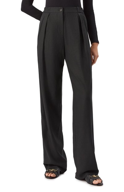 Брюки изо льна и вискозы HINNOMINATE, арт. HMABW01854, фото 3