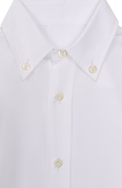 Хлопковая рубашка VAN LAACK белого цвета по цене 14050 руб., арт. VL-T0BY-XX/140766, фото 3 Хлопковая рубашка VAN LAACK, арт. VL-T0BY-XX/140766, фото 3