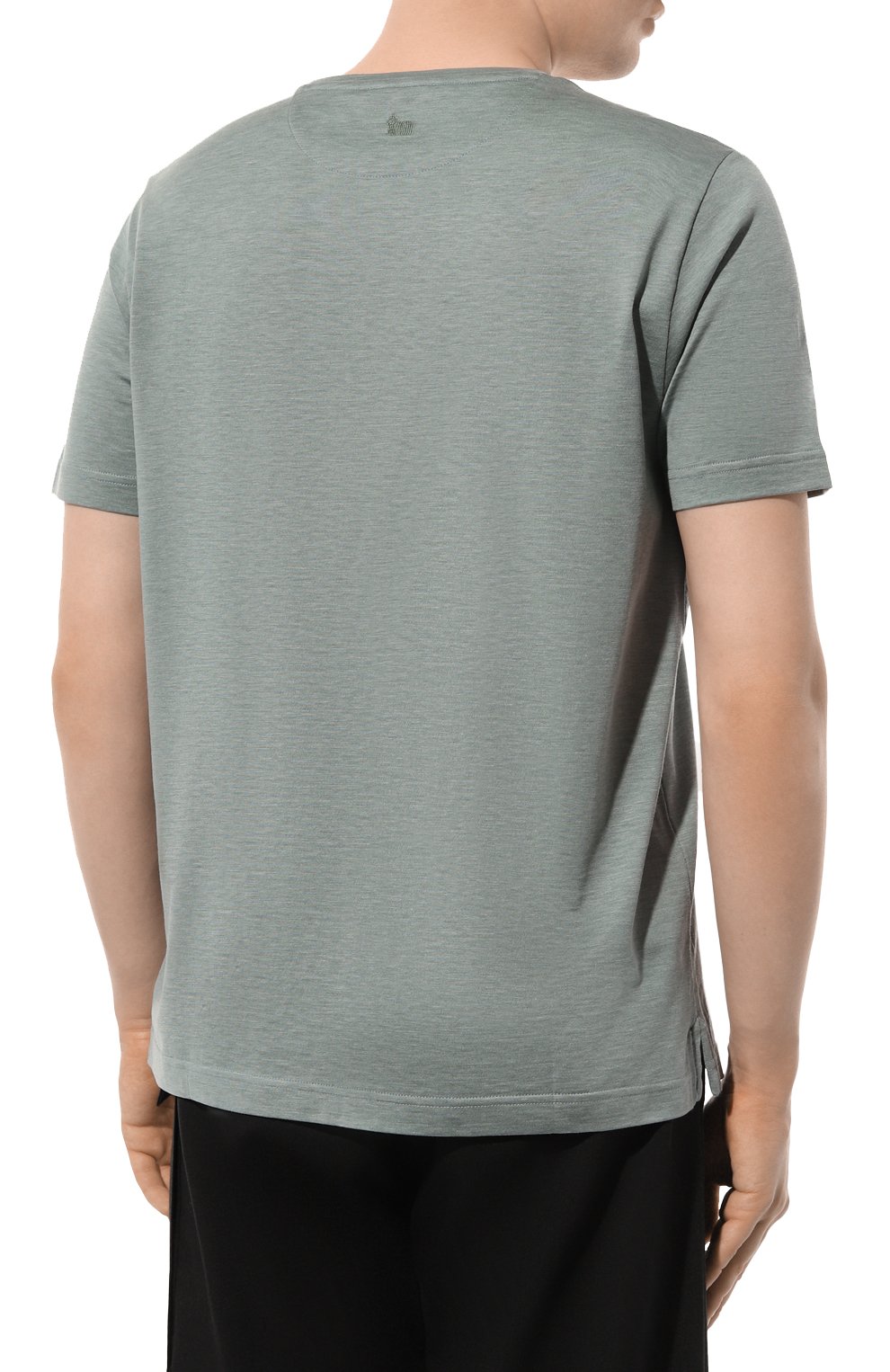 Футболка из шелка и хлопка COLOMBO, арт. TS00380/A00897, фото 4