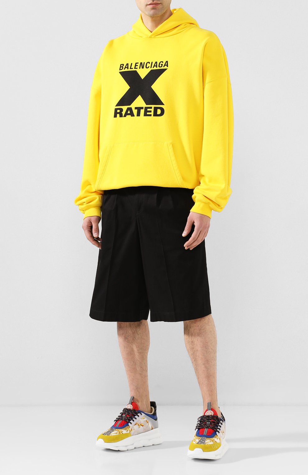 Текстильные кроссовки chain reaction VERSACE, арт. DSU7071E/D16TG, фото 2