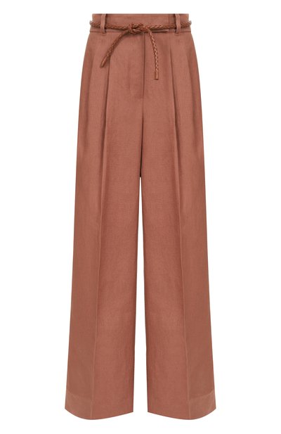 Женские льняные брюки ZIMMERMANN, арт. 2408PS251