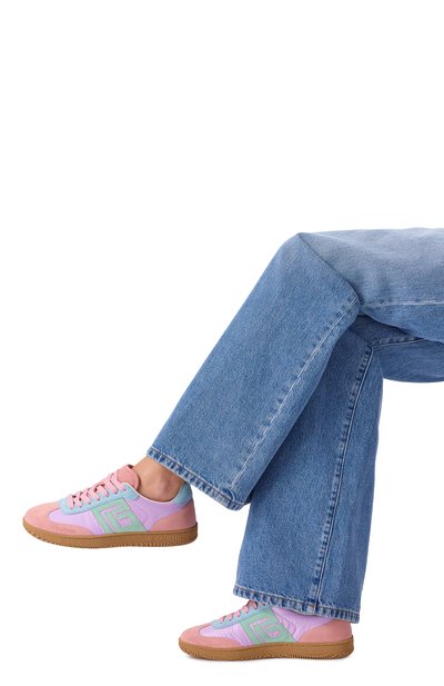 Комбинированные кеды swan BALMAIN, арт. FN1VI735/TP0Y, фото 2