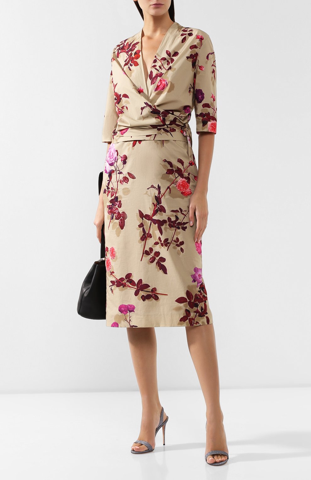 Хлопковое платье DRIES VAN NOTEN, арт. 192-11024-8007, фото 2