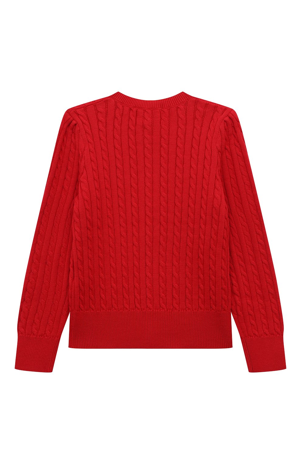 Хлопковый кардиган POLO RALPH LAUREN красного цвета по цене 13850 руб., арт. 311543047039, фото 2 Хлопковый кардиган POLO RALPH LAUREN, арт. 311543047039, фото 2