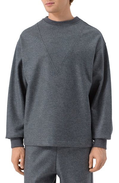 Шерстяной свитшот JIL SANDER, арт. J61GU0002/J40045, фото 3