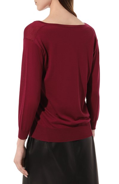 Шерстяной пуловер PRADA, арт. P24Q77-J2N-F0007-142, фото 4