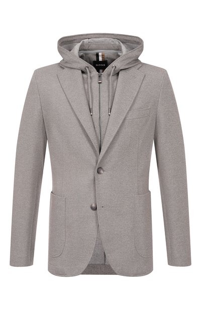 Мужской однобортный пиджак BOSS, арт. 50562499