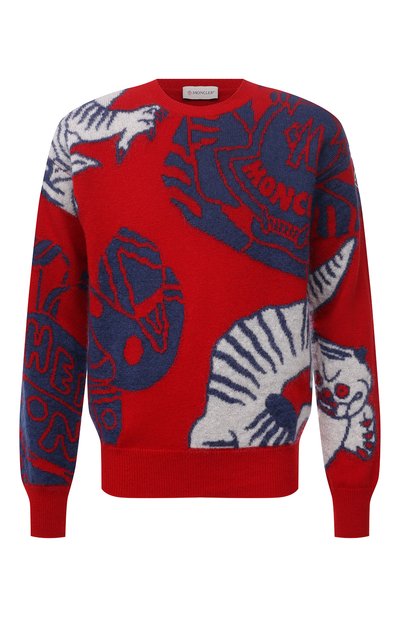 Шерстяной свитер MONCLER, арт. G2-091-9C000-22-M1257, фото 1