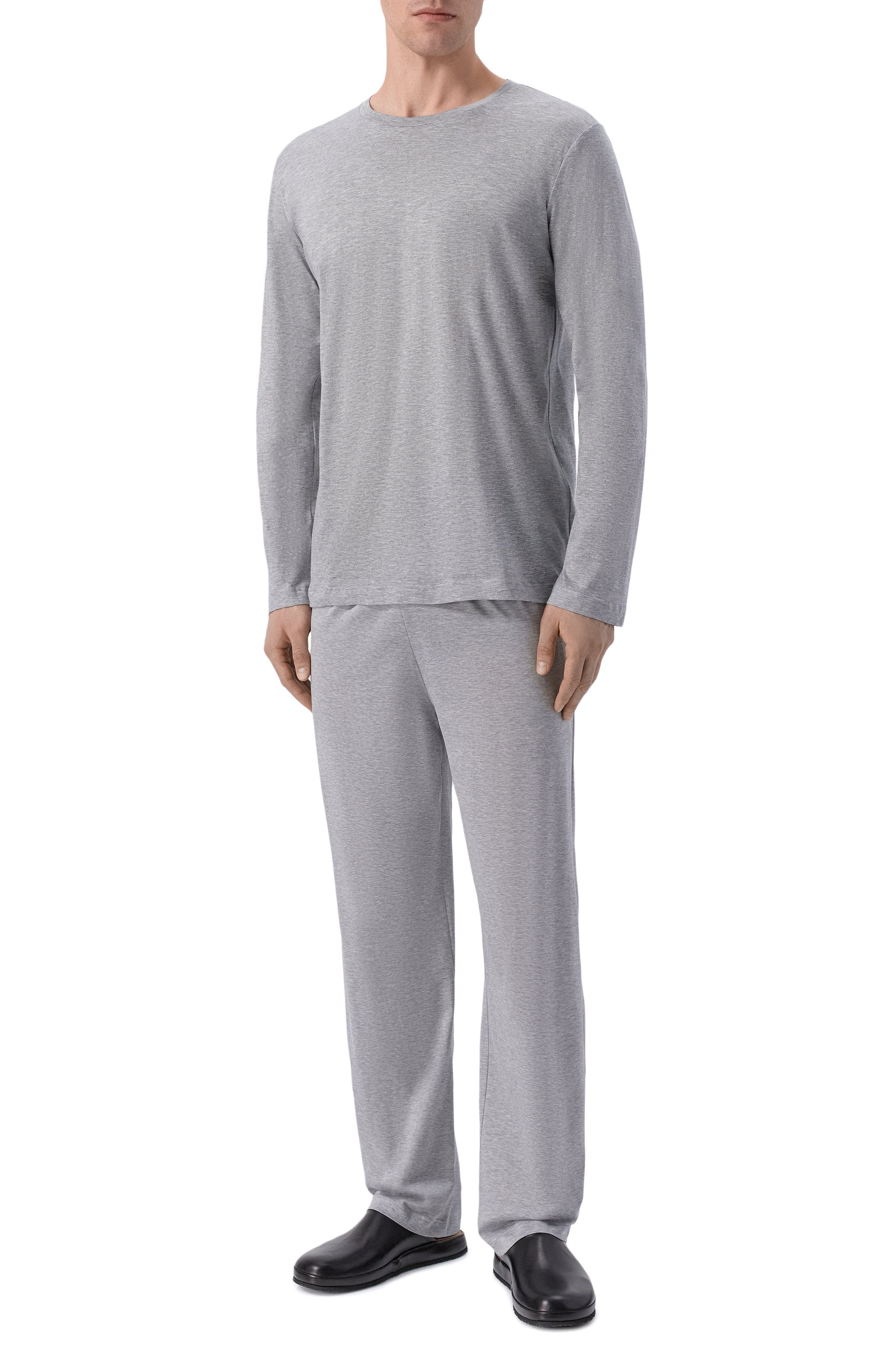 Пижама из хлопка и льна ZIMMERLI, арт. 3443-96050, фото 2