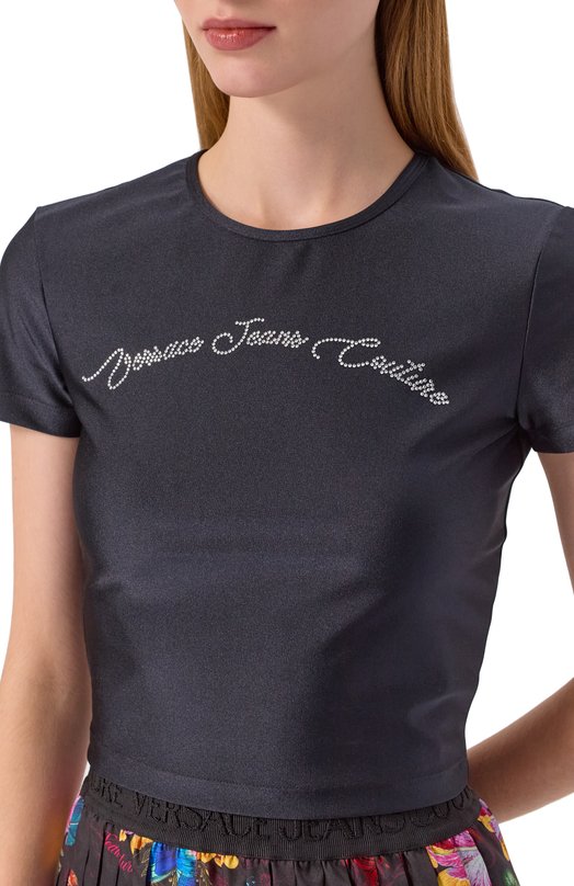 Футболка Versace Jeans Couture 79HAH6A2/N0008 Чёрный  79HAH6A2/N0008 Фото 5