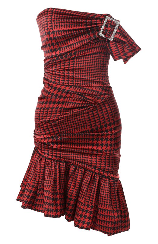 

Шелковое платье Alexandre Vauthier, Красный