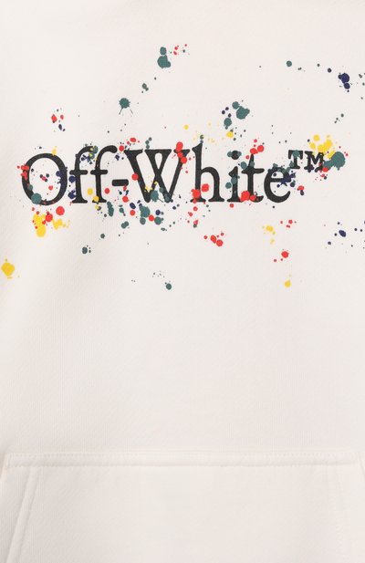 Хлопковое худи OFF-WHITE, арт. 0BBB001F25FLE002/4-12, фото 3