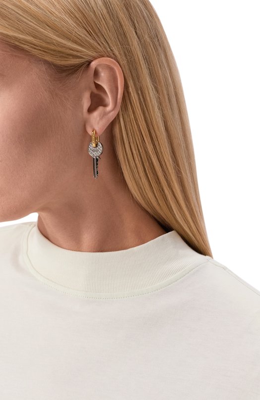 Моносерьга VETEMENTS UH76EA700SG Серебряный  UH76EA700SG Фото 2