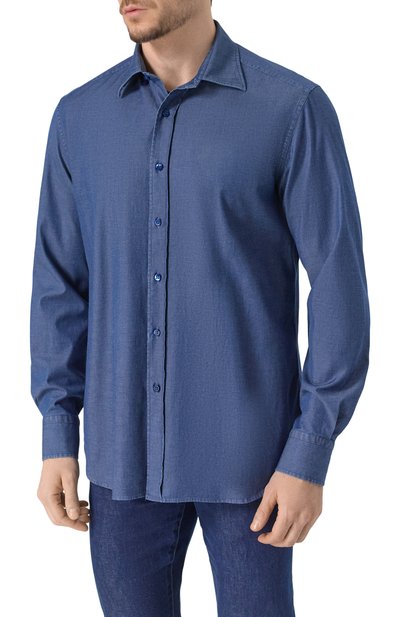 Хлопковая рубашка STEFANO RICCI, арт. MC007791/EX2909, фото 3