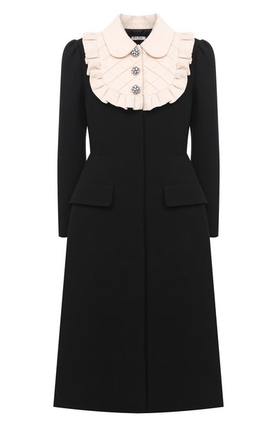 Женское шерстяное пальто MIU MIU, арт. MS1751-1BEW-F0002