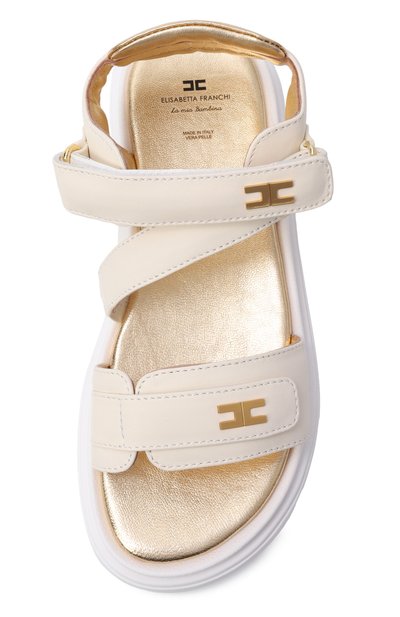 Кожаные сандалии ELISABETTA FRANCHI LA MIA BAMBINA, арт. F4A2-E0586-1733, фото 4