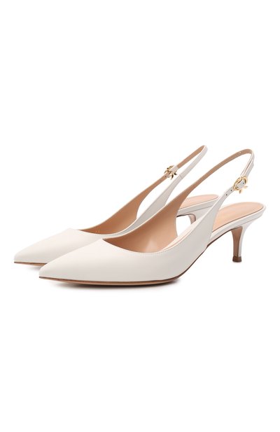 Женские кожаные туфли GIANVITO ROSSI, арт. G95266.55RIC.VITBIAN