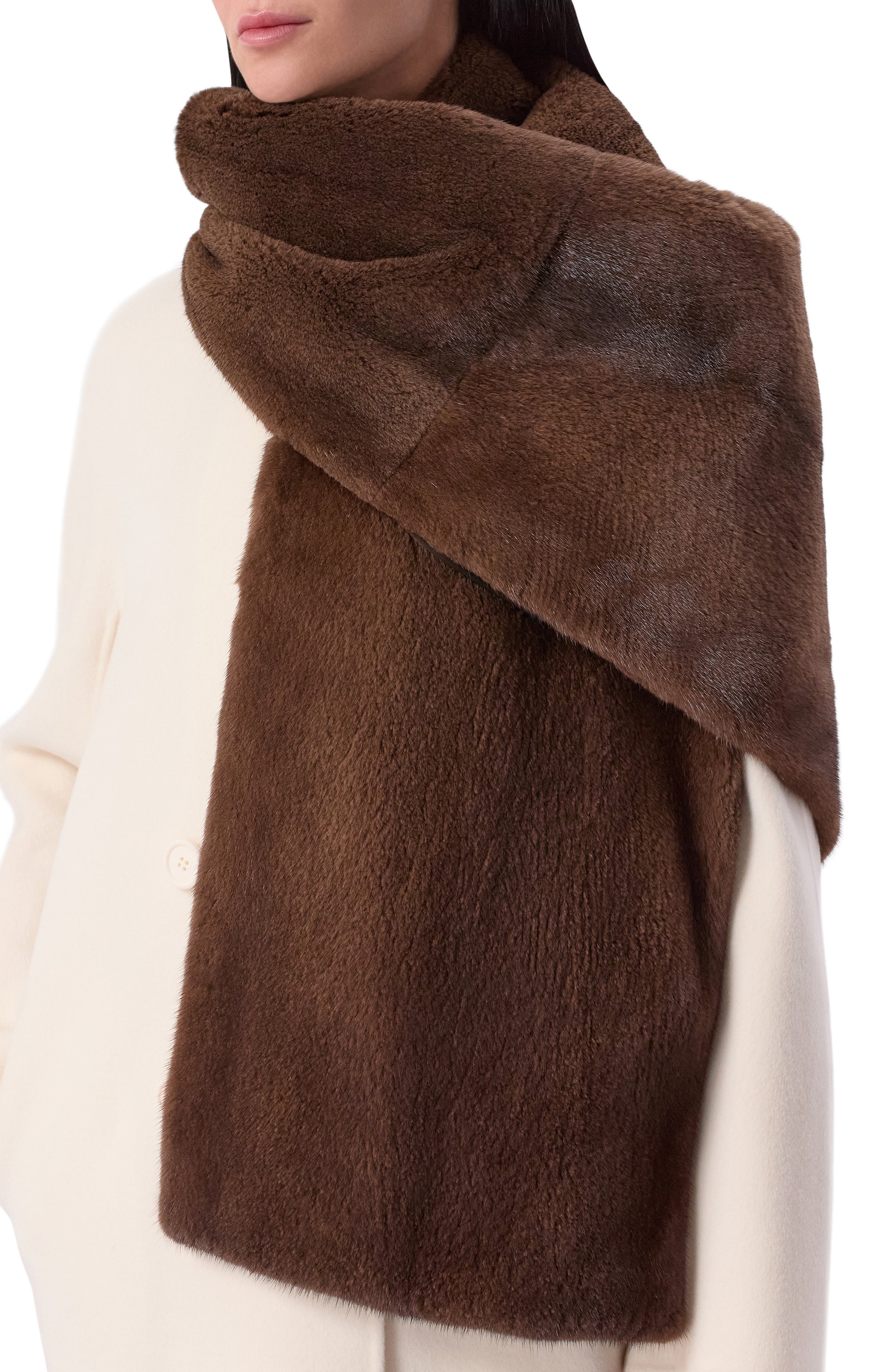 Меховой шарф из норки GIULIA GURMAN, арт. SHDB, фото 2