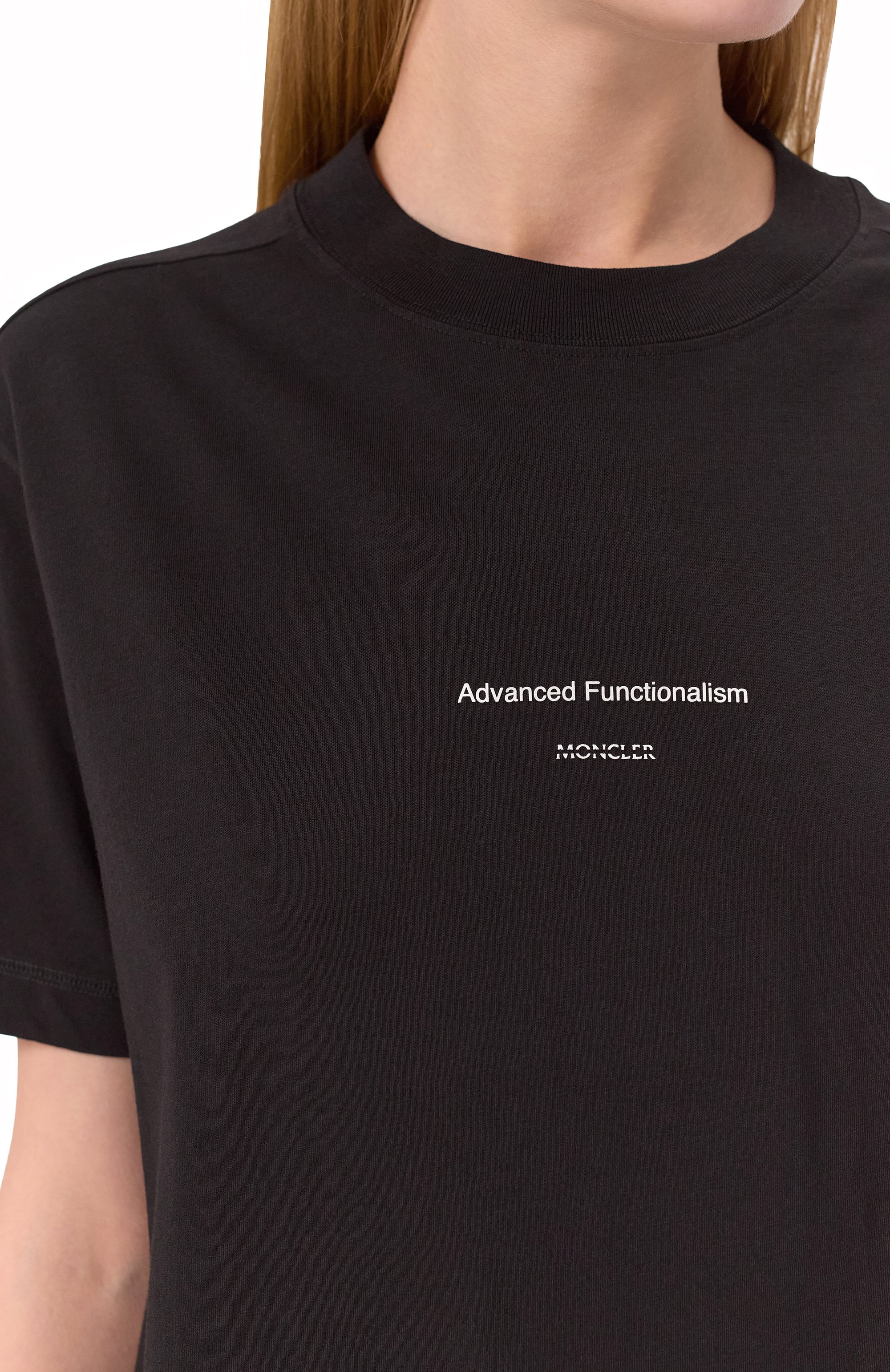 Хлопковая футболка MONCLER, арт. 8C00004/829H8, фото 5