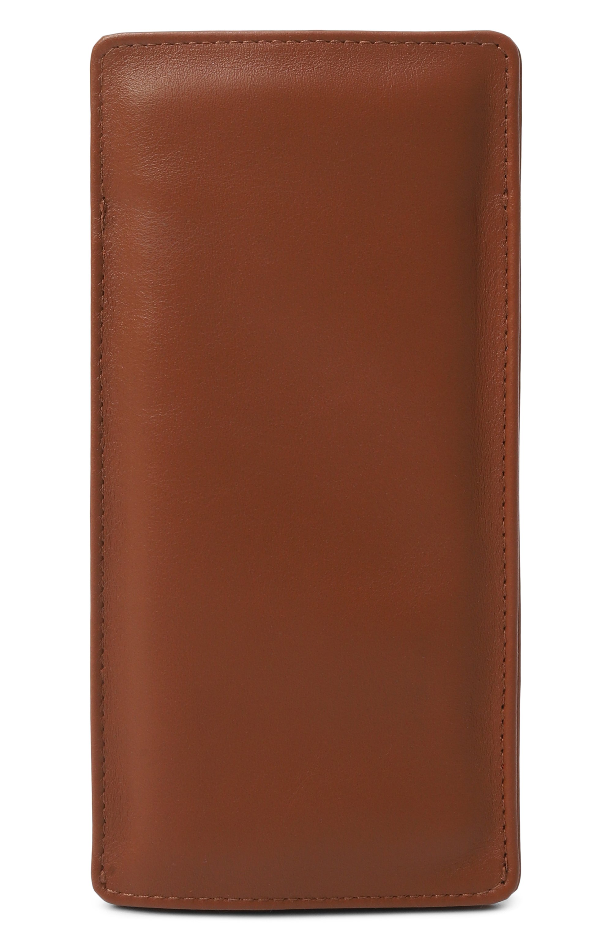 Кожаный футляр для очков GIORGIO FEDON, арт. 900-R-F0L-ET (7)/NAPPA A MQ LIGHT BR0WN, фото 1